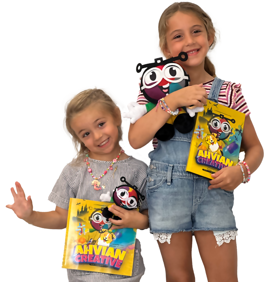 Adventure Book + Finger Puppets + Box