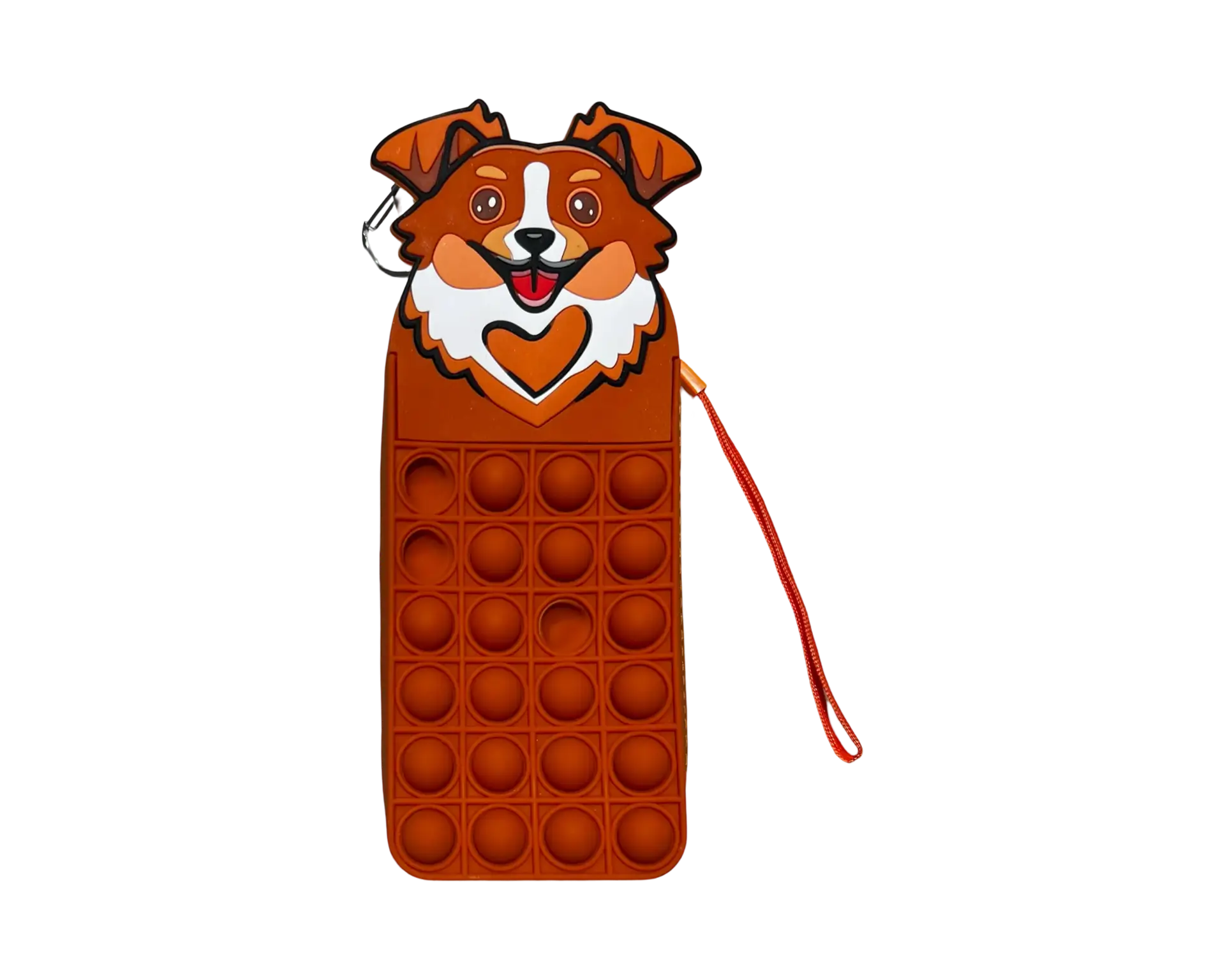 Fidget Popper Pencil Case - Stress Relief Sensory Fidget (Cartuchera)