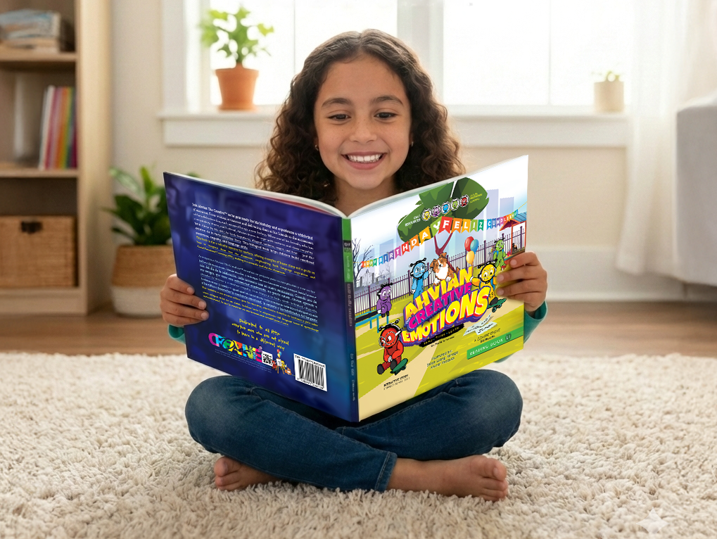 AhvianTheCreative: "Emotions"- Bilingual Reading & Activity Books