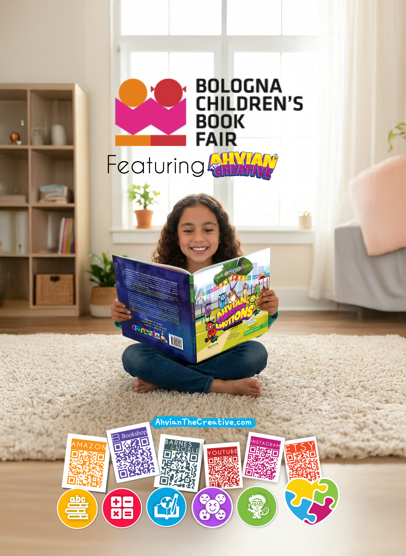 AhvianTheCreative: "Emotions"- Bilingual Reading & Activity Books