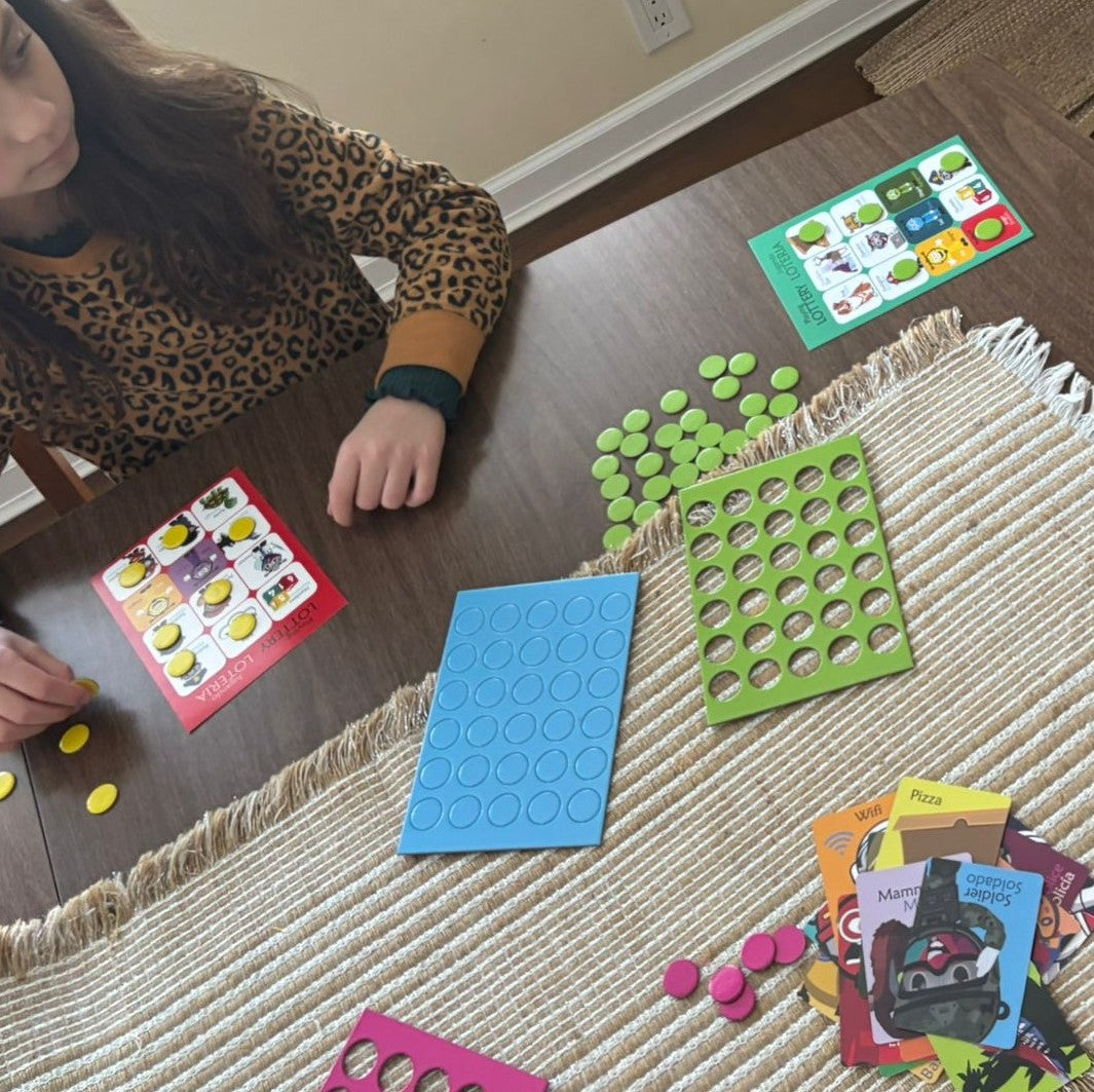 Dual-Language Bingo/Loteria Game (44pcs)