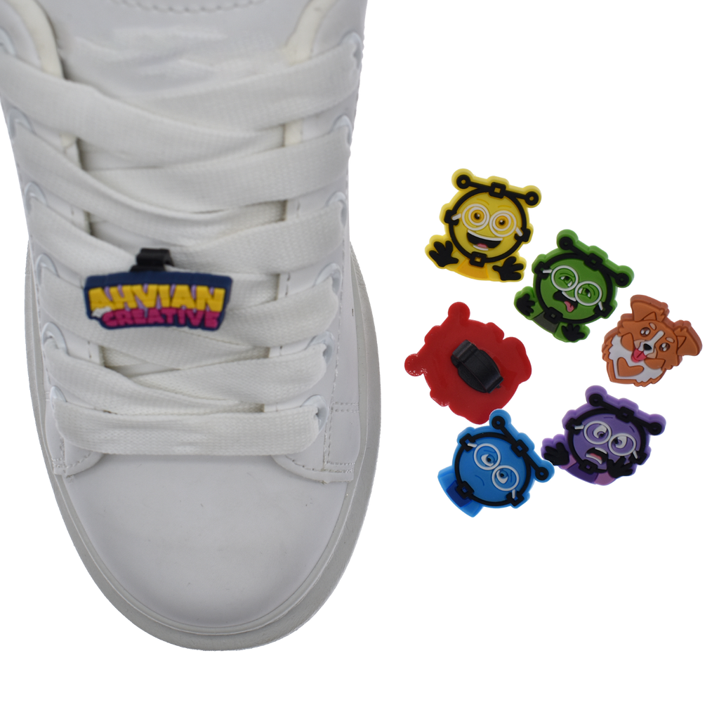 Lace Shoes Charms - Emotion Learning (7pcs)