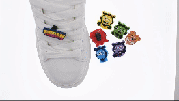 Lace Shoes Charms - Emotion Learning (7pcs)