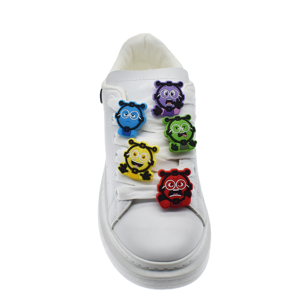 Lace Shoes Charms - Emotion Learning (7pcs)