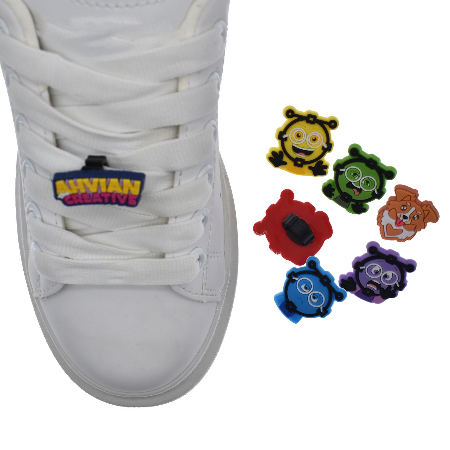 Lace Shoes Charms - Emotion Learning (7pcs)