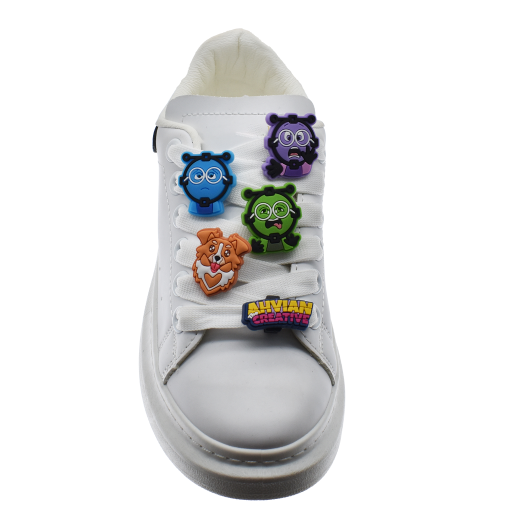 Lace Shoes Charms - Emotion Learning (7pcs)