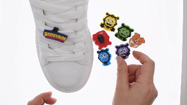 Lace Shoes Charms - Emotion Learning (7pcs)