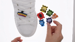 Lace Shoes Charms - Emotion Learning (7pcs)