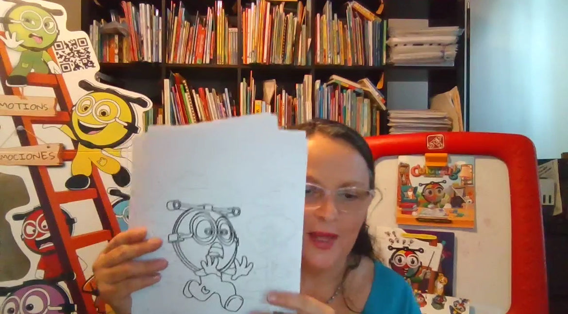 Coloring Book + Crayons