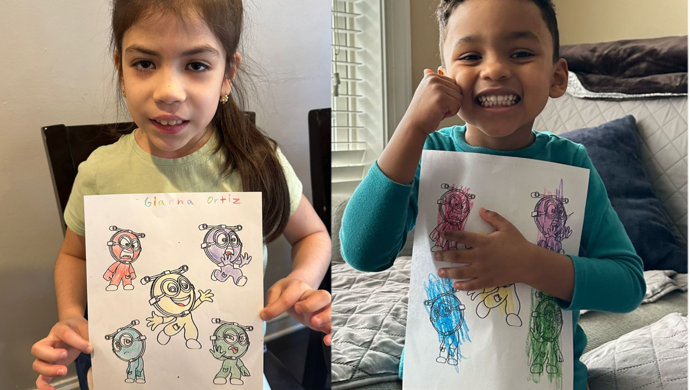 Coloring Book + Crayons
