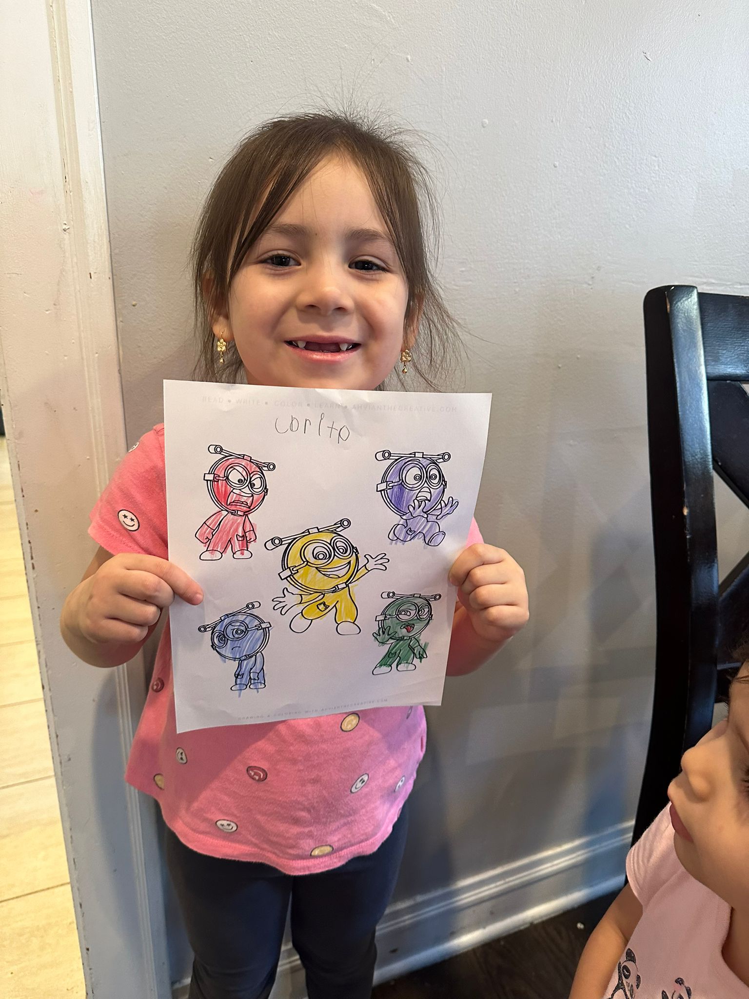 Coloring Book + Crayons