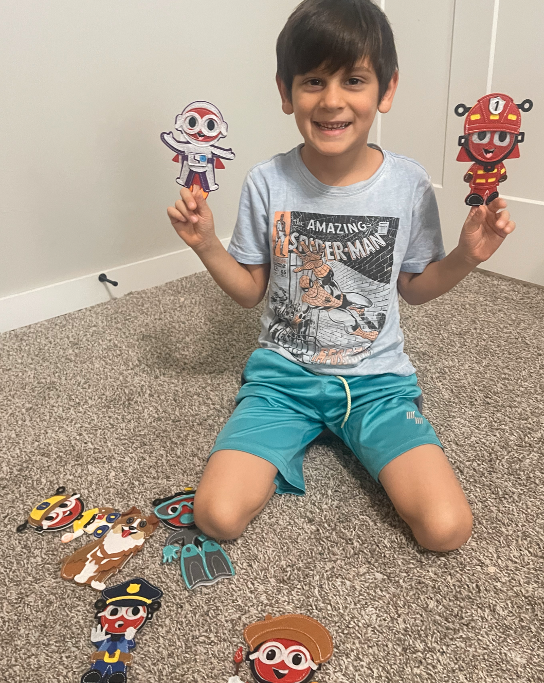 Sensory Finger Puppets - Mixed (10pcs)