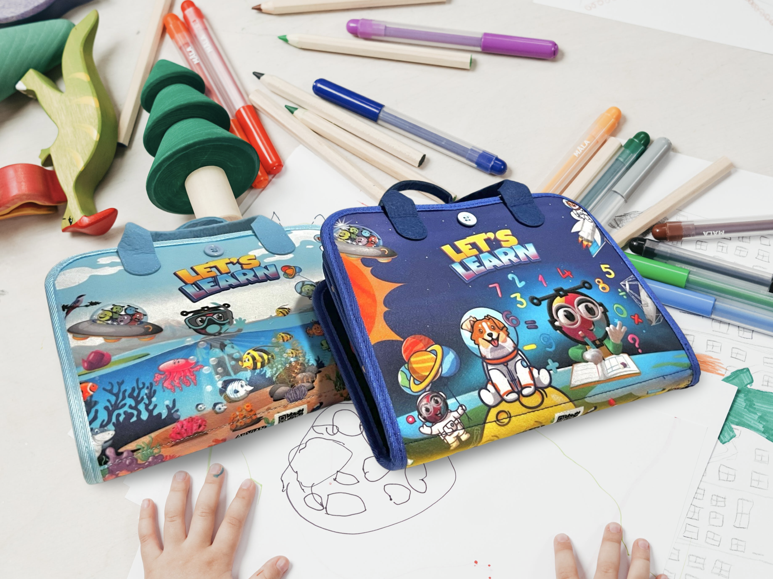 Fabric Activity Book (Alphabet) 👋📘