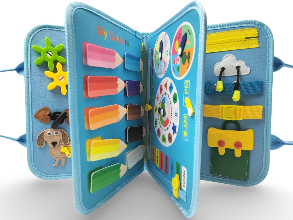 Fabric Activity Book (Alphabet) 👋📘