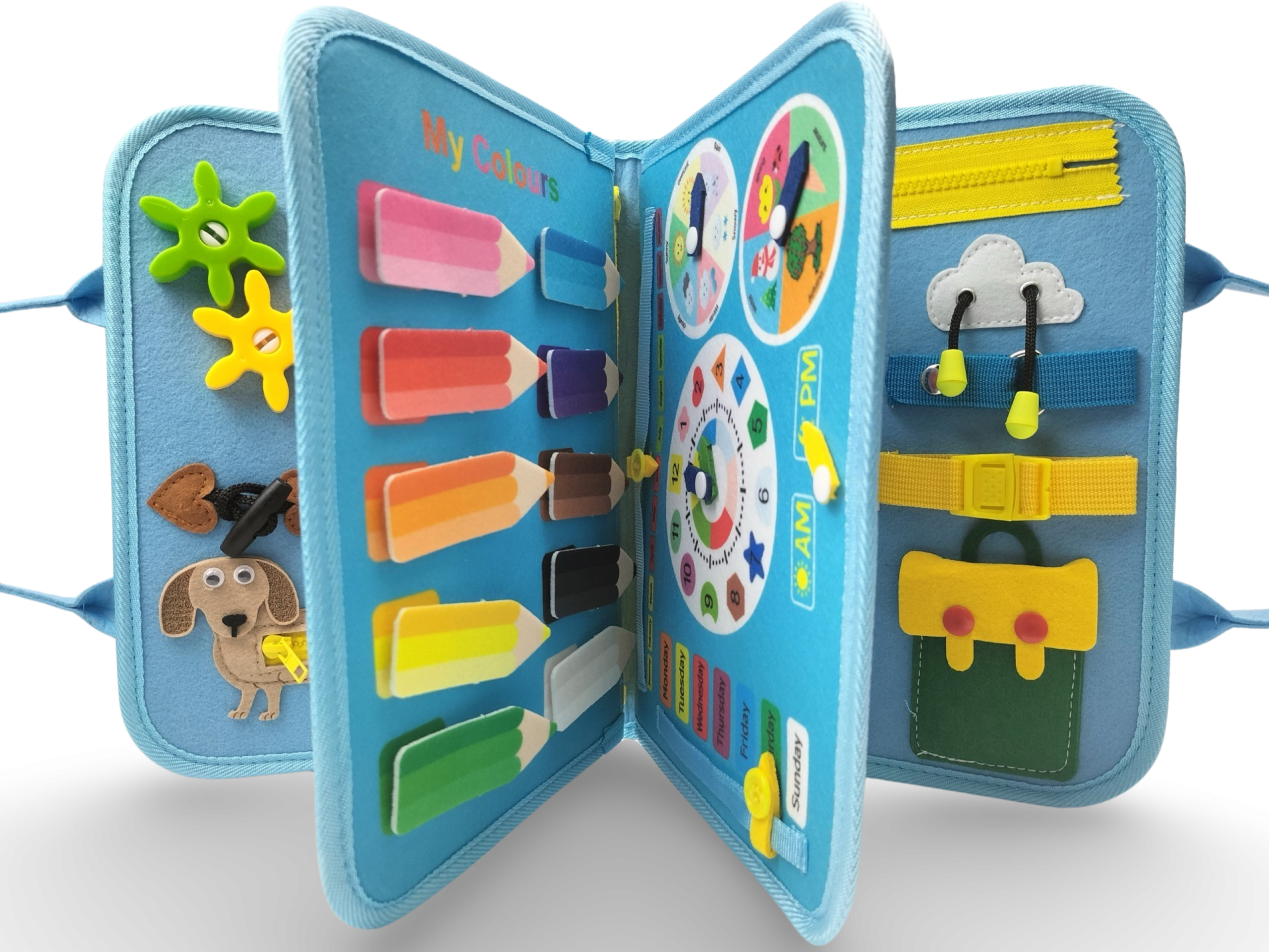 Fabric Activity Book (Alphabet) 👋📘