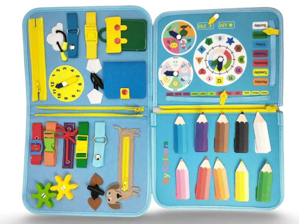 Fabric Activity Book (Alphabet) 👋📘