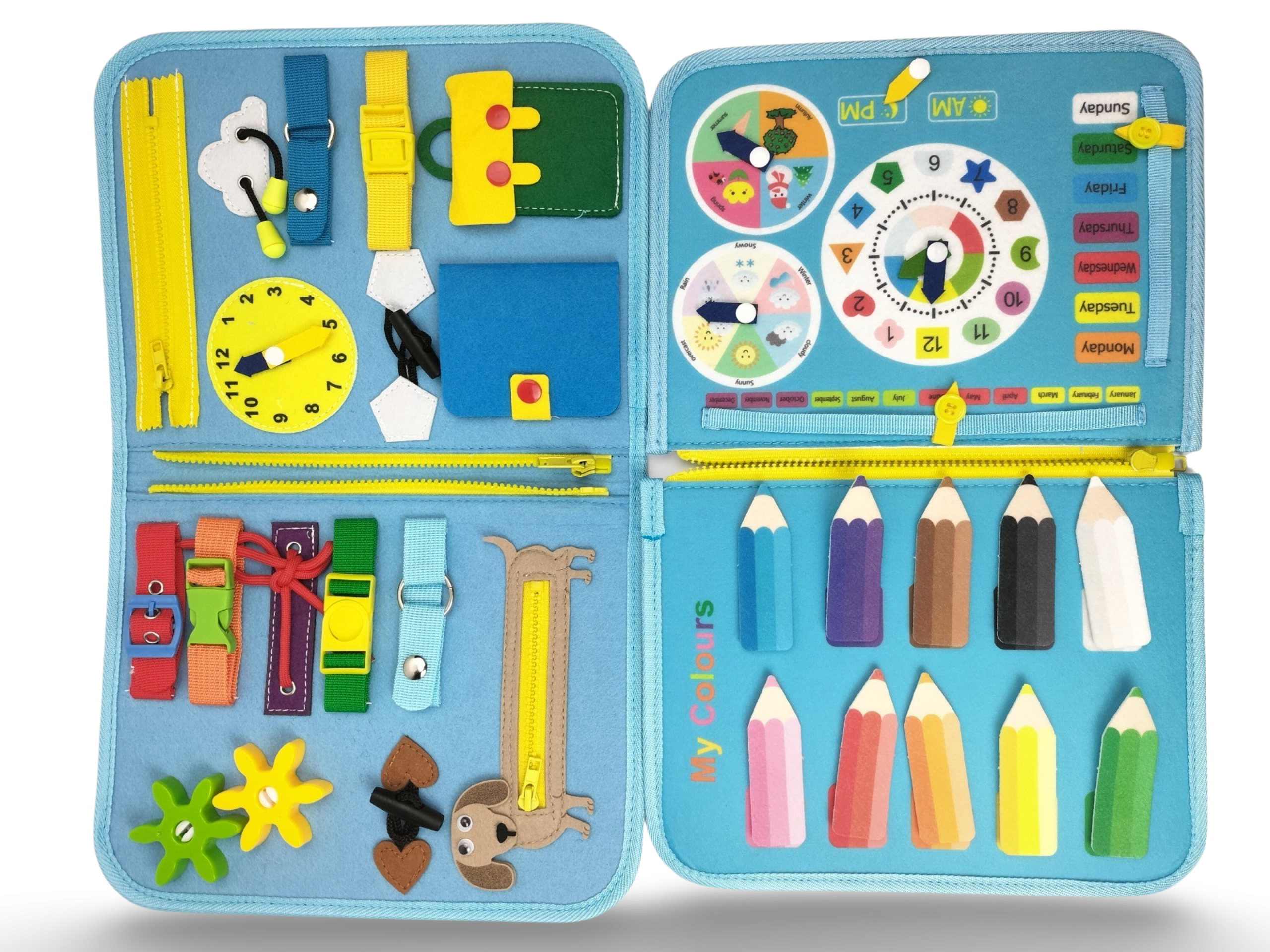 Fabric Activity Book (Alphabet) 👋📘