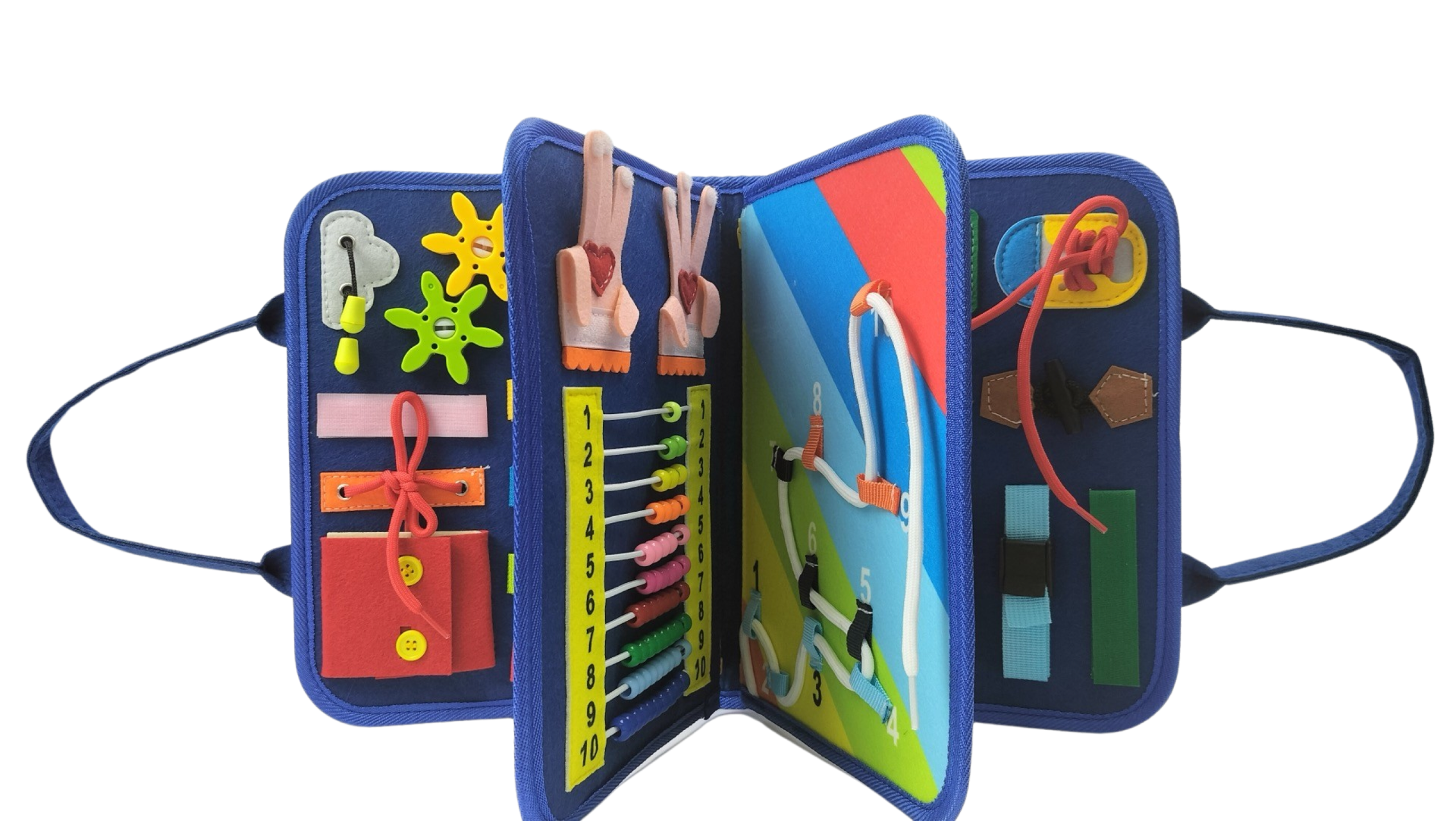 Fabric Activity Book (Numbers) 👋📘