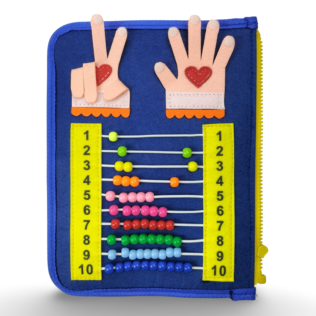 Fabric Activity Book (Numbers) 👋📘