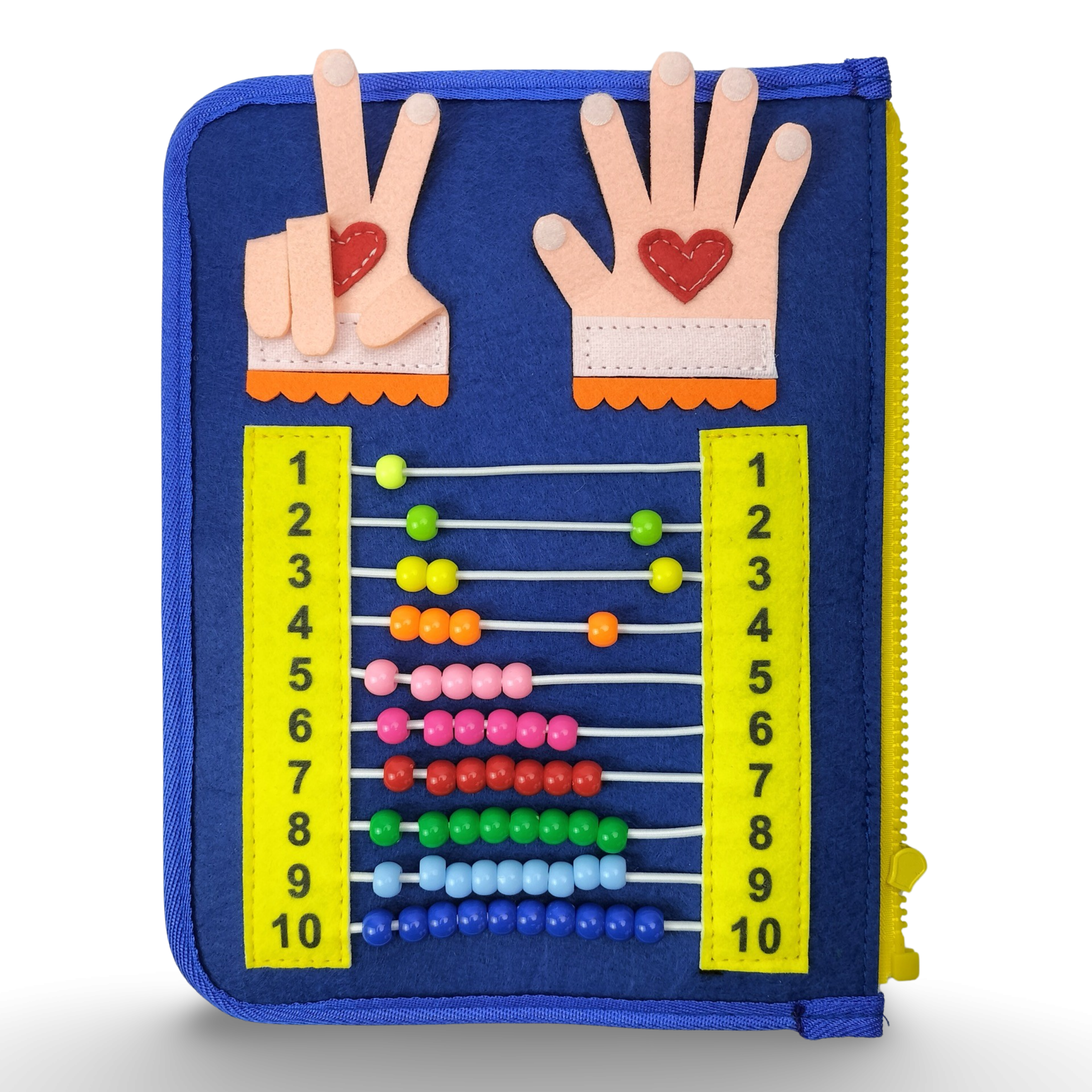 Fabric Activity Book (Numbers) 👋📘