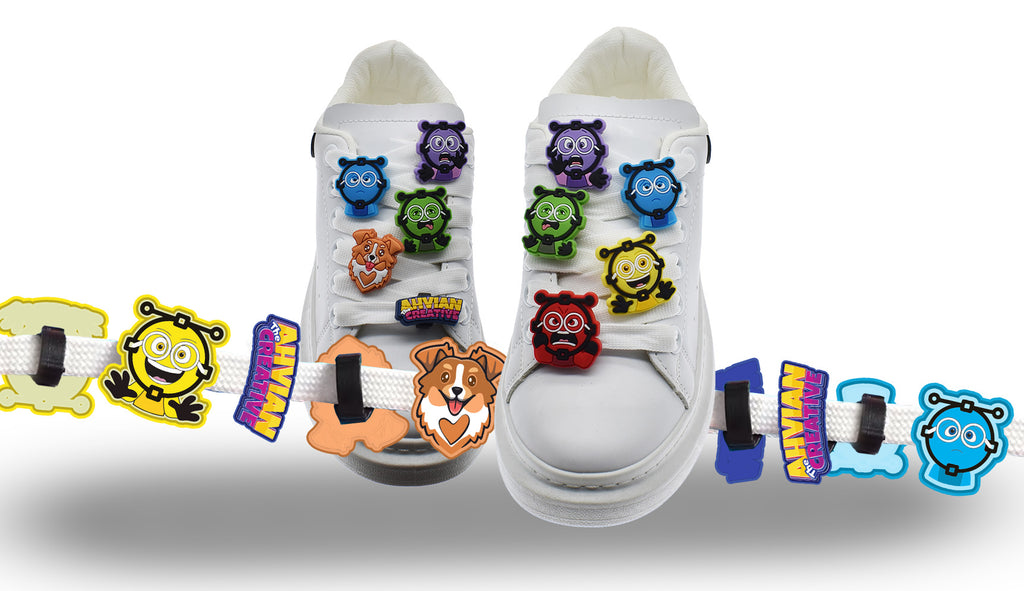 Lace Shoes Charms - Emotion Learning (7pcs)