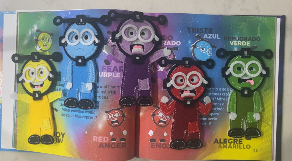 Finger Puppets - Emotions/Feelings (5pcs)