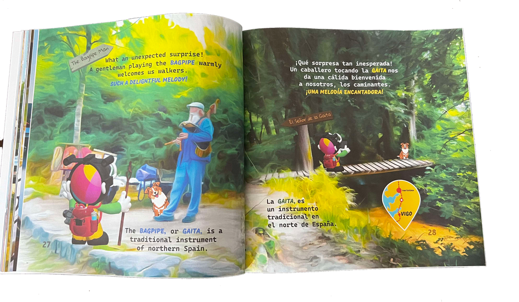 AhvianTheCreative: Travels- Bilingual Reading & Activity Book 📘