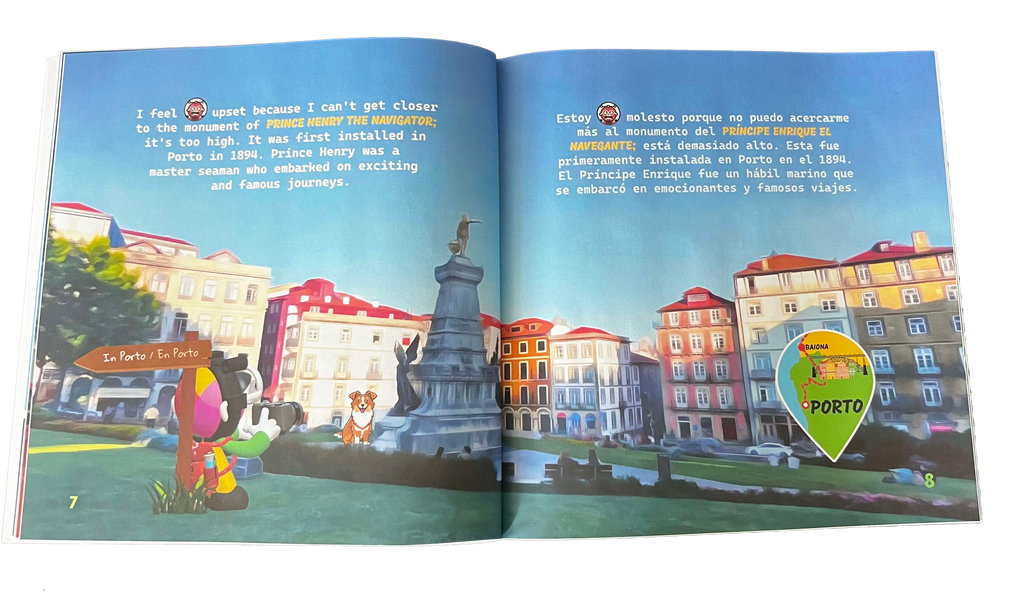 AhvianTheCreative: Travels- Bilingual Reading & Activity Book 📘