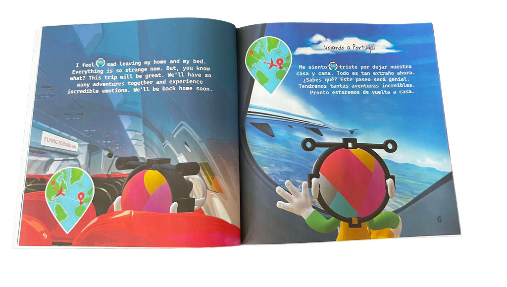 AhvianTheCreative: Travels- Bilingual Reading & Activity Book 📘