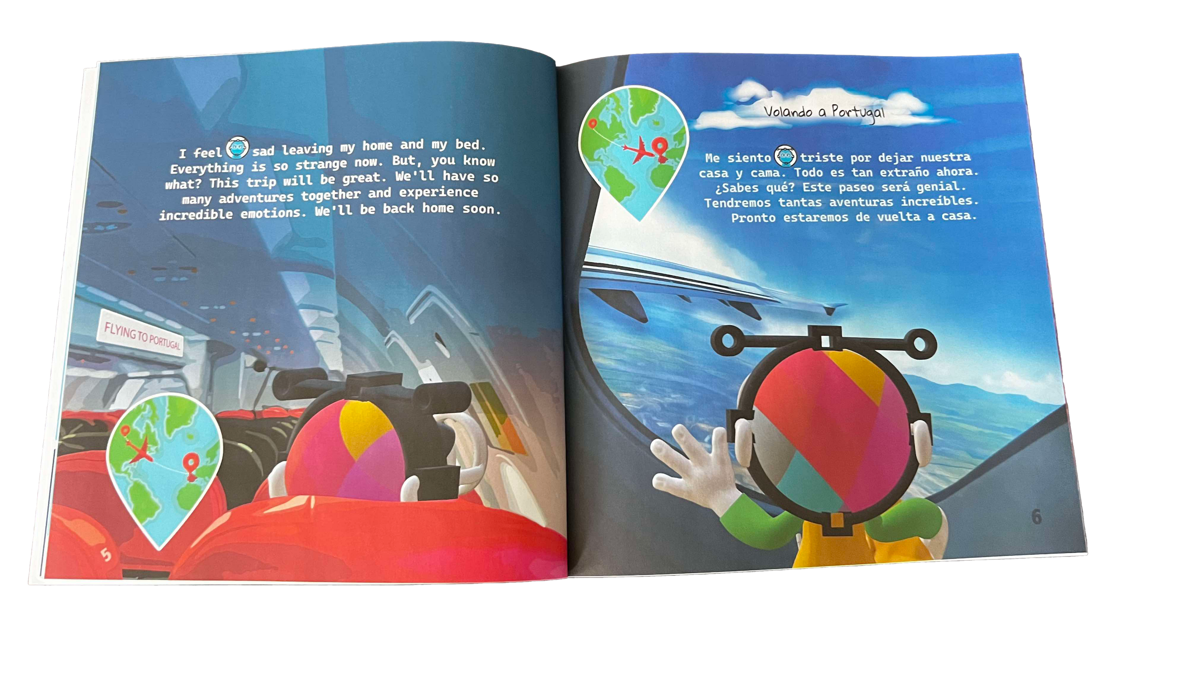 AhvianTheCreative: Travels- Bilingual Reading & Activity Book 📘