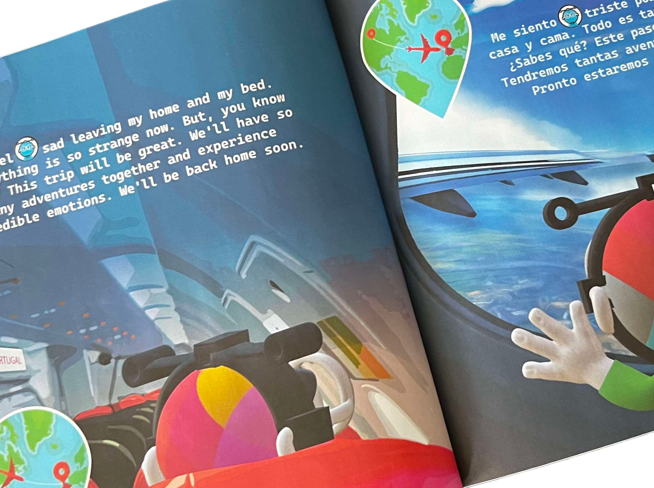 AhvianTheCreative: Travels- Bilingual Reading & Activity Book 📘