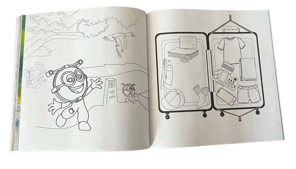 AhvianTheCreative: Travels- Bilingual Reading & Activity Book 📘