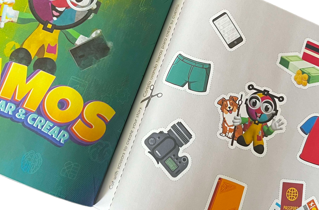 AhvianTheCreative: Travels- Bilingual Reading & Activity Book 📘