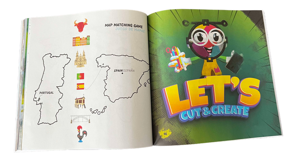 AhvianTheCreative: Travels- Bilingual Reading & Activity Book 📘