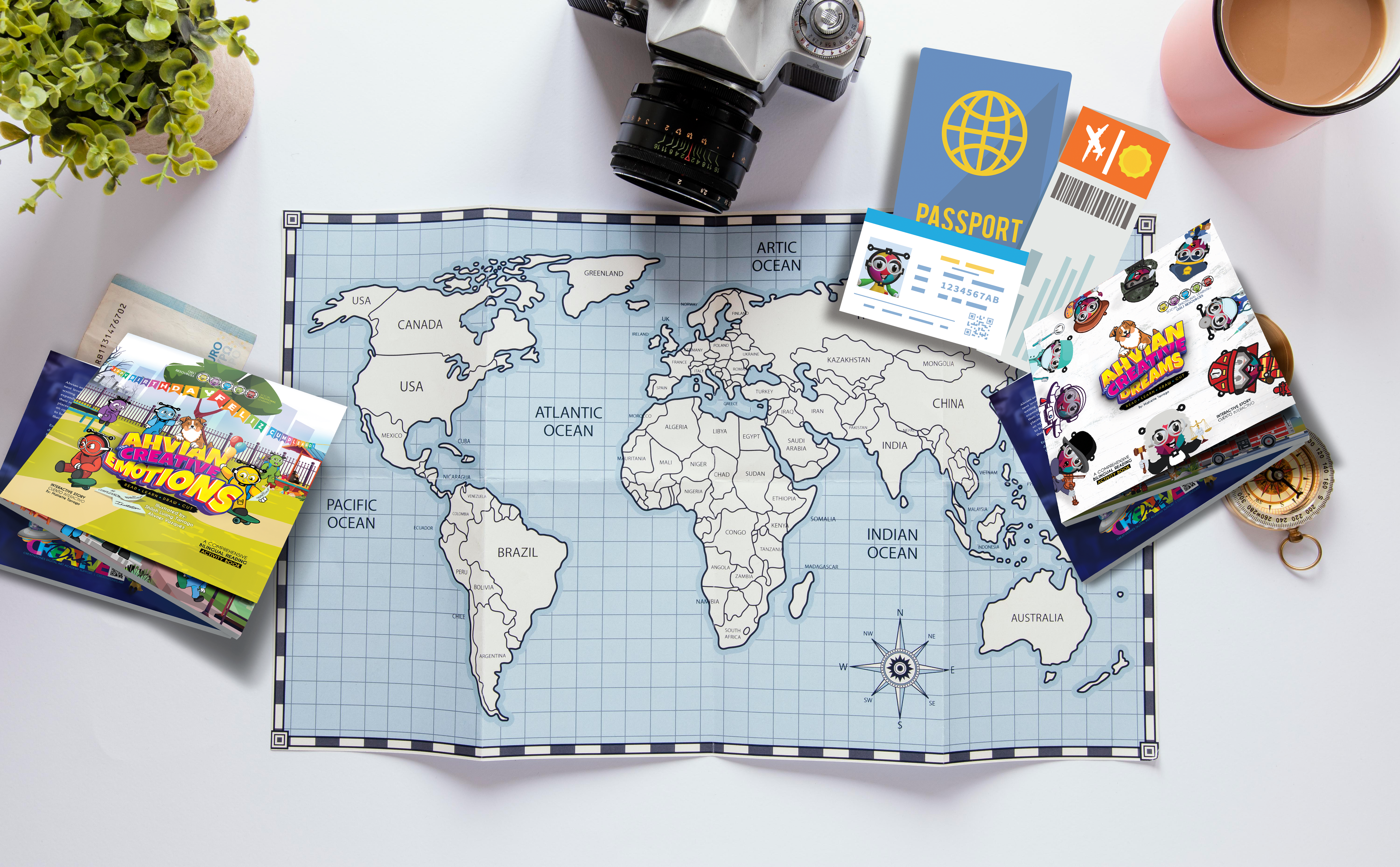 AhvianTheCreative: "Dreams"- Bilingual Reading & Activity Book